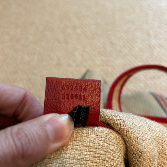 GUCCI Brown Jute Arles Printed Tote Bag - Picture 6 of 7